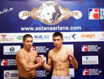 Фоторепортаж с пресс-конференции посвященной поединку WSB «Astana Arlans» — «USA Knockouts» 