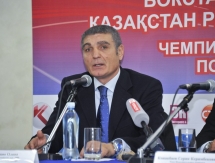 Фоторепортаж с первого дня чемпионата Казахстана по боксу