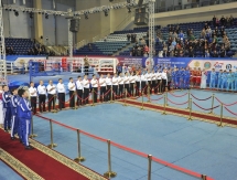 Фоторепортаж с первого дня чемпионата Казахстана по боксу