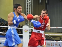 Фоторепортаж с первого дня чемпионата Казахстана по боксу