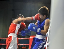 Фоторепортаж с первого дня чемпионата Казахстана по боксу