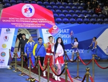 Фоторепортаж с первого дня чемпионата Казахстана по боксу