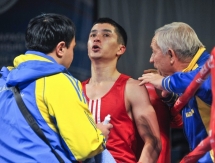 Фоторепортаж с первого дня чемпионата Казахстана по боксу