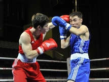 Фоторепортаж с первого дня чемпионата Казахстана по боксу