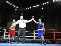 Фоторепортаж с первого дня чемпионата Казахстана по боксу