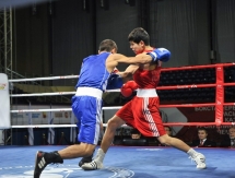 Фоторепортаж с первого дня чемпионата Казахстана по боксу