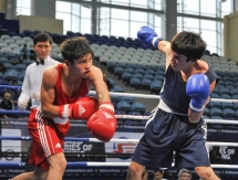 Фоторепортаж со второго дня чемпионата Казахстана по боксу