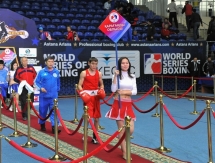 Фоторепортаж со второго дня чемпионата Казахстана по боксу