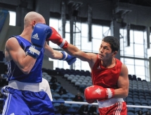 Фоторепортаж со второго дня чемпионата Казахстана по боксу