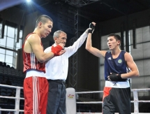 Фоторепортаж со второго дня чемпионата Казахстана по боксу