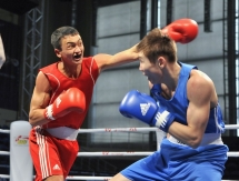 Фоторепортаж со второго дня чемпионата Казахстана по боксу