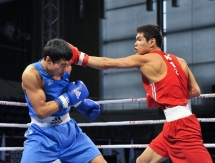 Фоторепортаж со второго дня чемпионата Казахстана по боксу