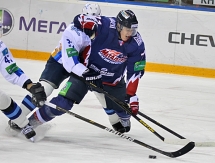 Фоторепортаж с матча КХЛ «Металлург» Мг — «Барыс» 5:1