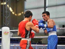 Фоторепортаж с дневной сессии второго дня четвертьфиналов чемпионата Казахстана по боксу