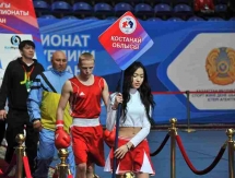 Фоторепортаж с дневной сессии второго дня четвертьфиналов чемпионата Казахстана по боксу