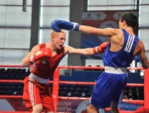 Фоторепортаж с дневной сессии второго дня четвертьфиналов чемпионата Казахстана по боксу