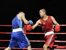 Фоторепортаж с вечерней сессии второго дня четвертьфиналов чемпионата Казахстана по боксу