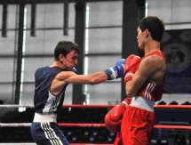 Фоторепортаж с дневной сессии полуфиналов чемпионата Казахстана по боксу