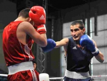 Фоторепортаж с дневной сессии полуфиналов чемпионата Казахстана по боксу