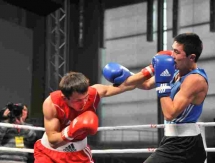 Фоторепортаж с дневной сессии полуфиналов чемпионата Казахстана по боксу