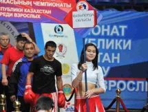Фоторепортаж с дневной сессии полуфиналов чемпионата Казахстана по боксу