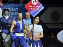 Фоторепортаж с вечерней сессии полуфиналов чемпионата Казахстана по боксу