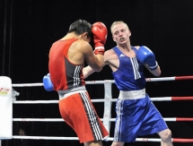 Фоторепортаж с вечерней сессии полуфиналов чемпионата Казахстана по боксу