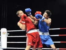 Фоторепортаж с вечерней сессии полуфиналов чемпионата Казахстана по боксу