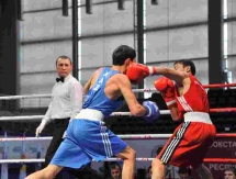 Фоторепортаж с финалов чемпионата Казахстана по боксу