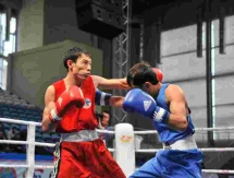 Фоторепортаж с финалов чемпионата Казахстана по боксу