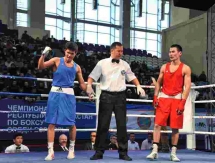 Фоторепортаж с финалов чемпионата Казахстана по боксу