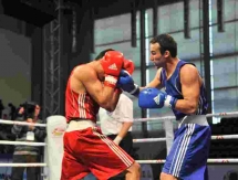 Фоторепортаж с финалов чемпионата Казахстана по боксу