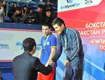 Фоторепортаж с финалов чемпионата Казахстана по боксу