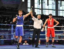 Фоторепортаж с финалов чемпионата Казахстана по боксу