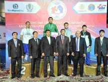 Фоторепортаж с финалов чемпионата Казахстана по боксу