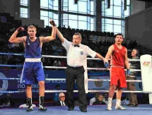 Фоторепортаж с финалов чемпионата Казахстана по боксу