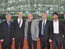 Князь Монако в гостях у «Сарыарки»