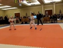 Юный казахстанец завоевал золото на международном турнире по каратэ в Лас-Вегасе