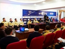 Фоторепортаж с пресс-конференции посвященной поединку WSB «Astana Arlans» — «USA Knockouts» 