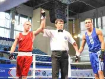 Фоторепортаж с дневной сессии второго дня четвертьфиналов чемпионата Казахстана по боксу