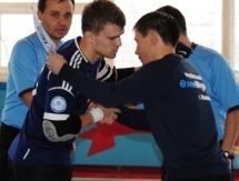 Фоторепортаж с матча чемпионата РК «Озенмунайгаз» — «Аят» 4:4