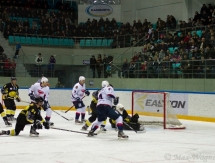 Фоторепортаж с матча ВХЛ «Сарыарка» — «Сокол» 4:3