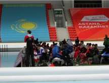 Фоторепортаж с третьего этапа Кубка Мира по конькобежному спорту в Астане