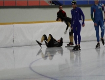 Фоторепортаж с третьего этапа Кубка Мира по конькобежному спорту в Астане