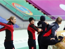 Фоторепортаж с третьего этапа Кубка Мира по конькобежному спорту в Астане