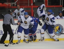 Фоторепортаж с матча чемпионата Мира в первом дивизионе Великобритания — Казахстан 1:4