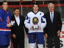 Фоторепортаж с матча чемпионата Мира в первом дивизионе Великобритания — Казахстан 1:4