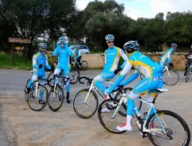 «Астана» тренируется в Сардинии