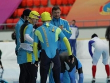 Фоторепортаж с третьего этапа Кубка Мира по конькобежному спорту в Астане