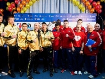Фоторепортаж с церемонии взвешивания «Astana Arlans» VS «British Lionhearts»